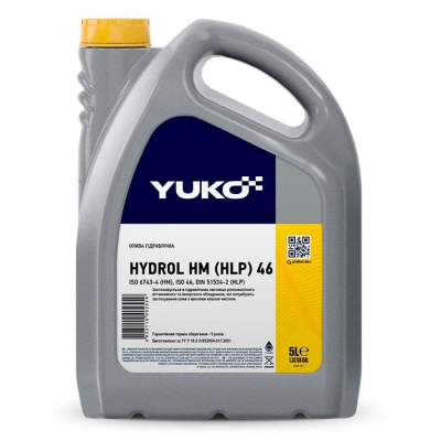 Мастило Yuko Hydrol HLP 46 5 л