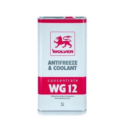 Антифриз Wolver Концентрат WG12 червоний 5 л