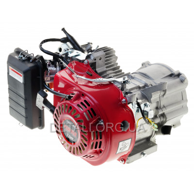 Двигатель генератора 168F/170F ручной стартер (7.0HP) 5,2 кВт