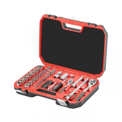 Набор инструментов 1/2" 1/4" 72ед (ET-6072SP) INTERTOOL ET-9072