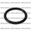 Кольцо круглого пересечения 34 HM1202C Makita (Макита) оригинал 213485-3