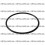 Кольцо круглого пересечения 36 Makita (Макита) оригинал 213522-3