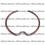 Пружинное кольцо 22 Makita (Макита) оригинал 231940-3