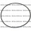 Кольцо круглого пересечения 44 Makita (Макита) оригинал 213560-5