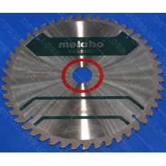 Пильний диск Metabo Precision cut Classic HW/CT 254х2.4/1.8x30 оригінал 628061000