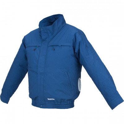 Аккумуляторная куртка с вентиляцией (хлопок) Makita DFJ 304 ZL
