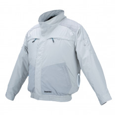 Аккумуляторная куртка с вентиляцией и плечевыми накладками Makita DFJ 405 ZL