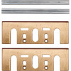 Набор строгальных мини ножей HM 82 мм з пластиной Makita (4 шт.)