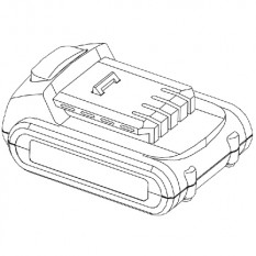 Аккумулятор Li-Ion (10.8 В) для шуруповерта DWT ABS-14.4 Bli оригинал 169149