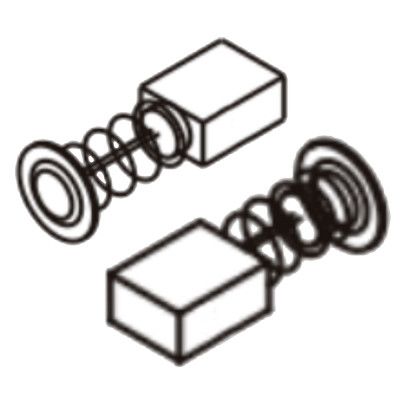 Угольные щетки для УШМ (болгарки) DWT WS-115 SL/125 S оригинал 32521