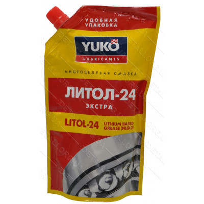 Смазка YUKO Литол-24 дой-пак 375гр ПЕ