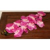 Искусственные цветы орхидея розовая на ветке 