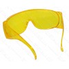 Защитные очки для мотокосы оргстекло желтые