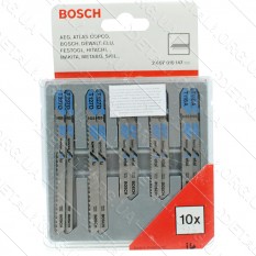 Пилки лобзика в наборе Bosch 10шт по металу 260701147