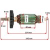 Якорь болгарка Темп 115 (№2)(142*32 шпонка 8мм)