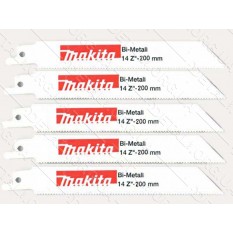 Пильные полотна по металлу для сабельных пил Makita (P-04927) L200 мм