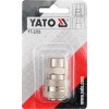 Быстросъемная муфта YATO с внутренней резьбой d 1/4 50/250