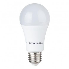 Лампа светодиодная LED A60, E27, 15Вт, 150-300В, 4000K, 30000ч, гарантия 3года