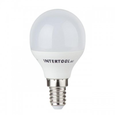 Лампа світлодіодна LED P45, E14, 5Вт, 150-300В, 4000K, 30000г, гарантія 3 роки.