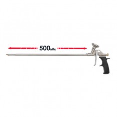 Пистолет для пены с длинным носиком 500 мм + 4 насадки