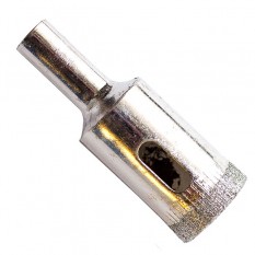 Свердел алмазний трубчастий по склу та кераміці 18 мм