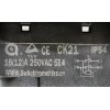 Кнопка бетономішалки 4 контакту 12A CK21E /4P (пластина 56*60)