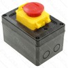 Кнопка бетономішалки в корпусі з кришкою 6 контактів 16A HCK5/6P